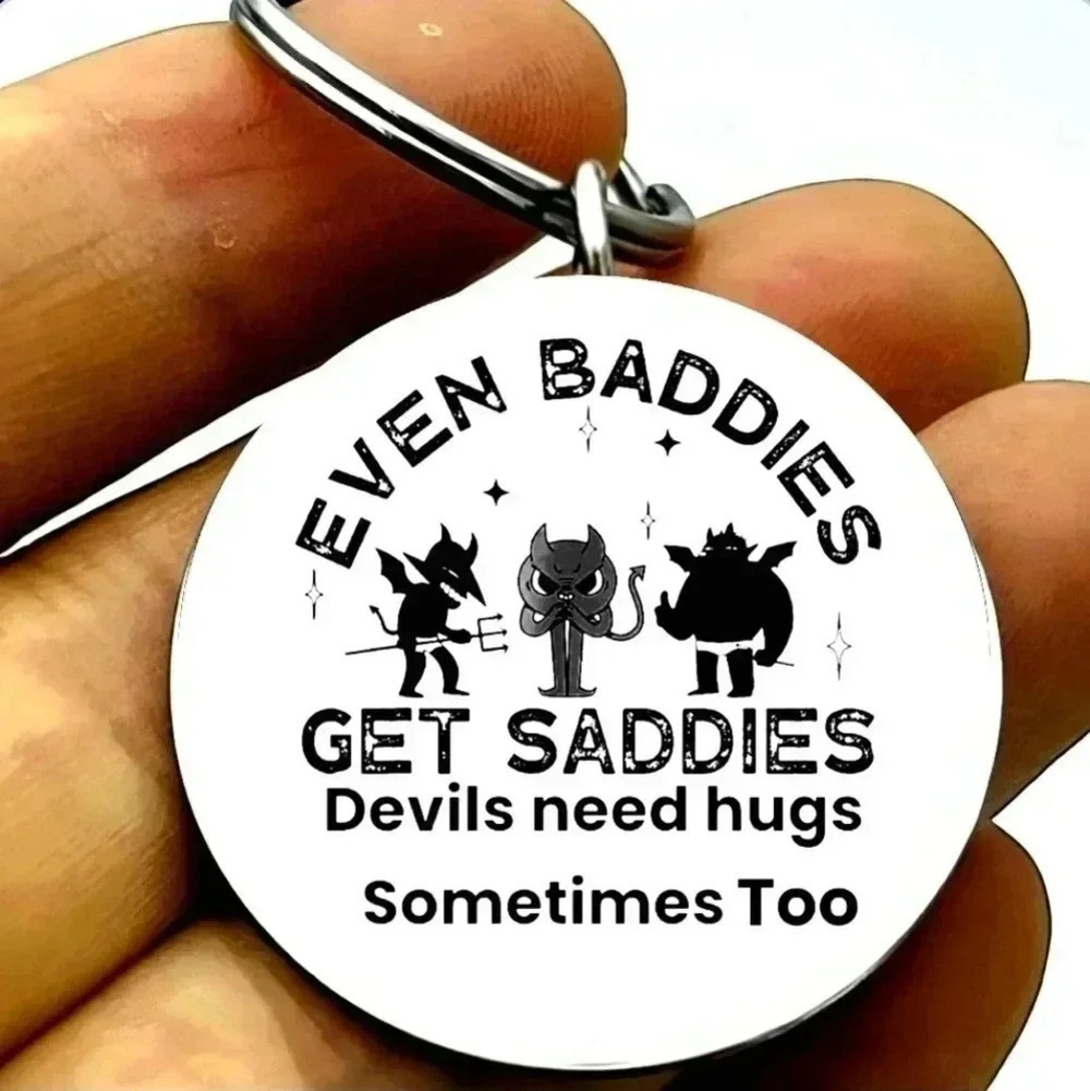 Even baddies get saddles hot evil Keychain